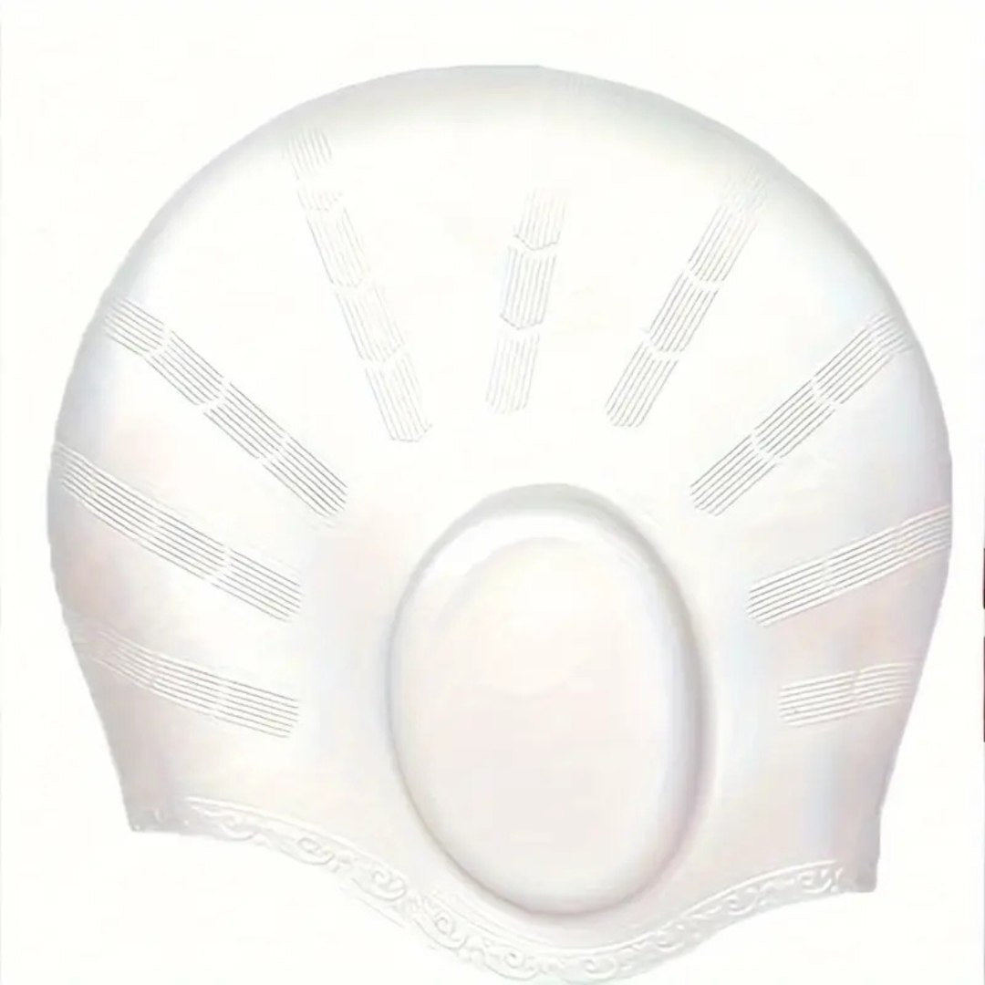 HydroFit – Silicone Swim Cap with Ear Protection