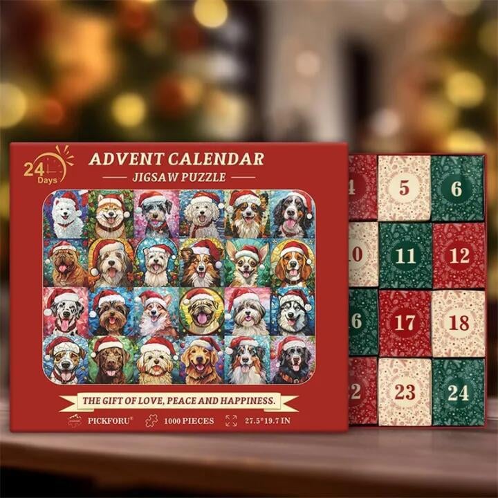 Christmas Sale 49% OFF-Advent Calendar 2024 Christmas Jigsaw Puzzles