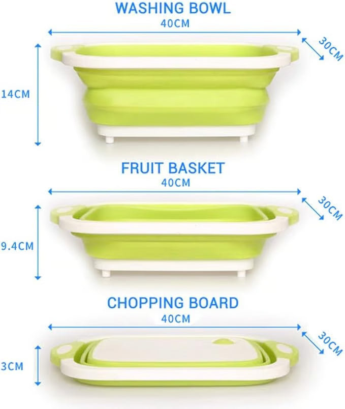 🔥🌡️Last Day Promotion 49% Off🍗🥗BBQ & Meal Prep Tub | Collapsible Prep Tub🍖🏕️