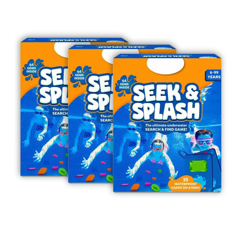 🌊 SEEK & SPLASH – The Ultimate Underwater Adventure Game! (💎Includes 64 Colorful Gems)
