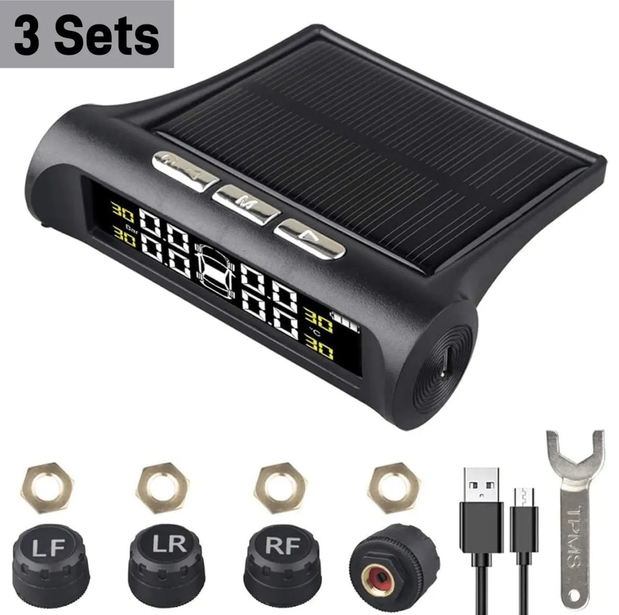 🚗Winter Hot Sale💨Car Tire Pressure Monitor🔧