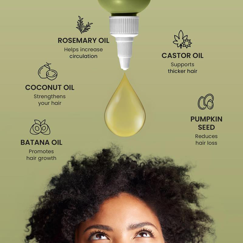 🌿Louxlue Oil for Hair Growth (BOGO) - 100% Pure, Raw & Natural Haircare Serum