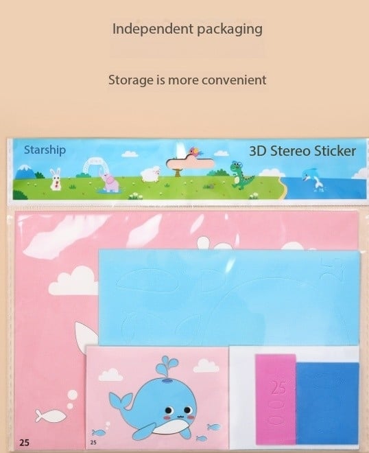 3D EVA Foam Sticker Puzzle Game