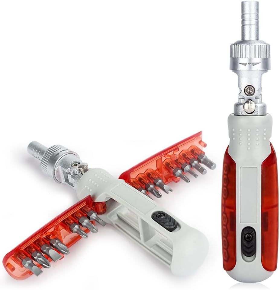 15-in-1 Magnetic Ratchet Screwdriver Set