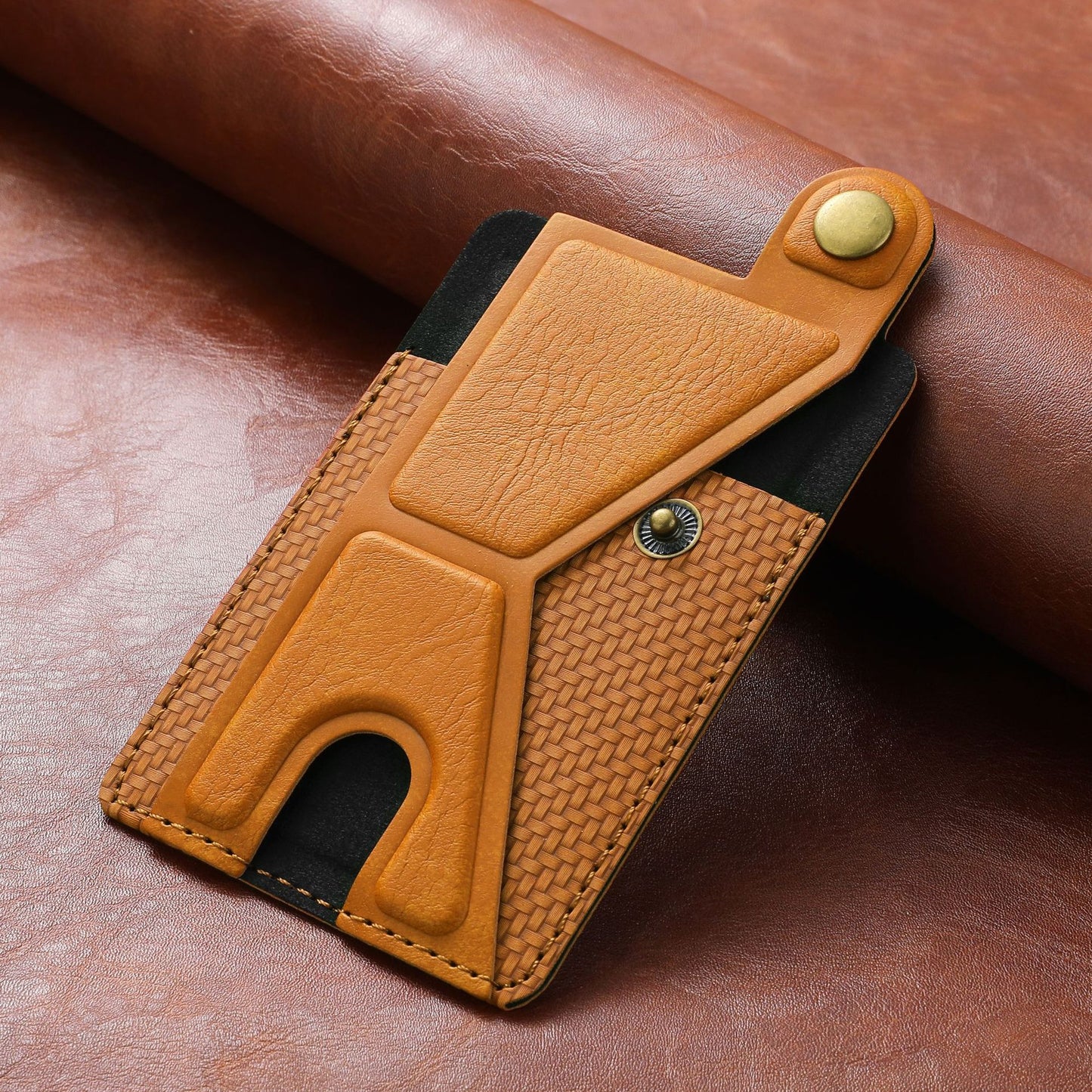 Card Hold Wallet with mobile phone stand case