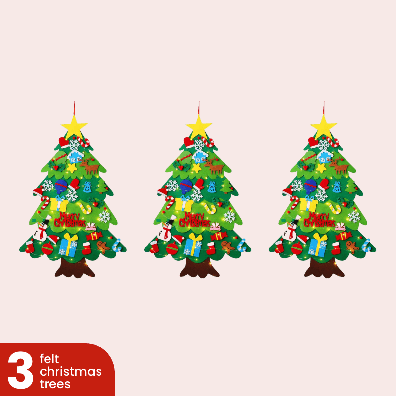 DIY Felt Christmas Tree🎄🎄