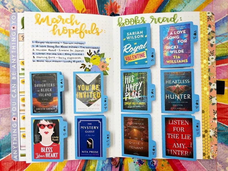 🔥Hot Sale 40% Off🔥Mini Book Review File Folders