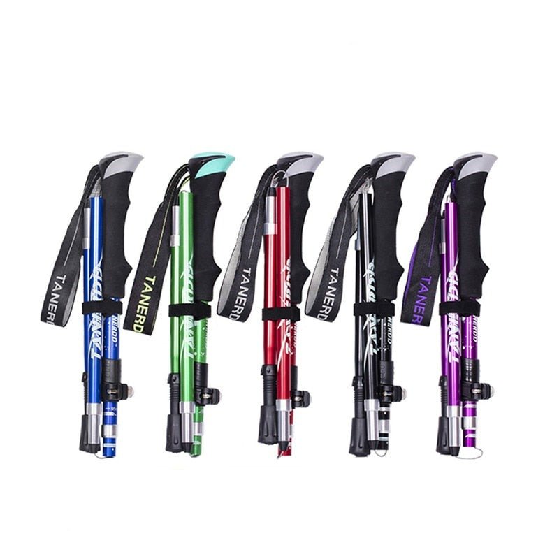 BowLift | Adjustable Trekking Poles - Lightweight & Foldable for Hiking & Walking