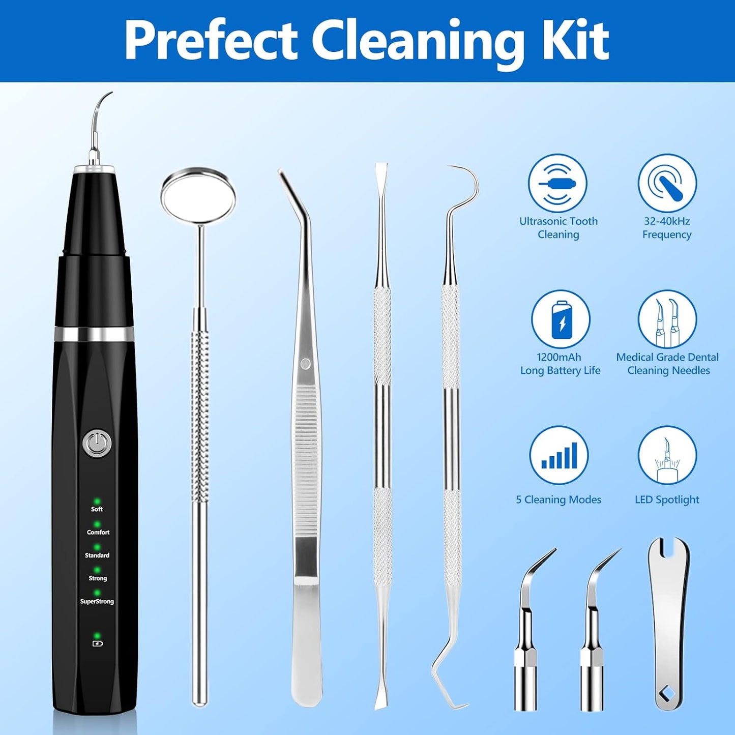 Ultrasonic Pet Dental Cleaning Kit