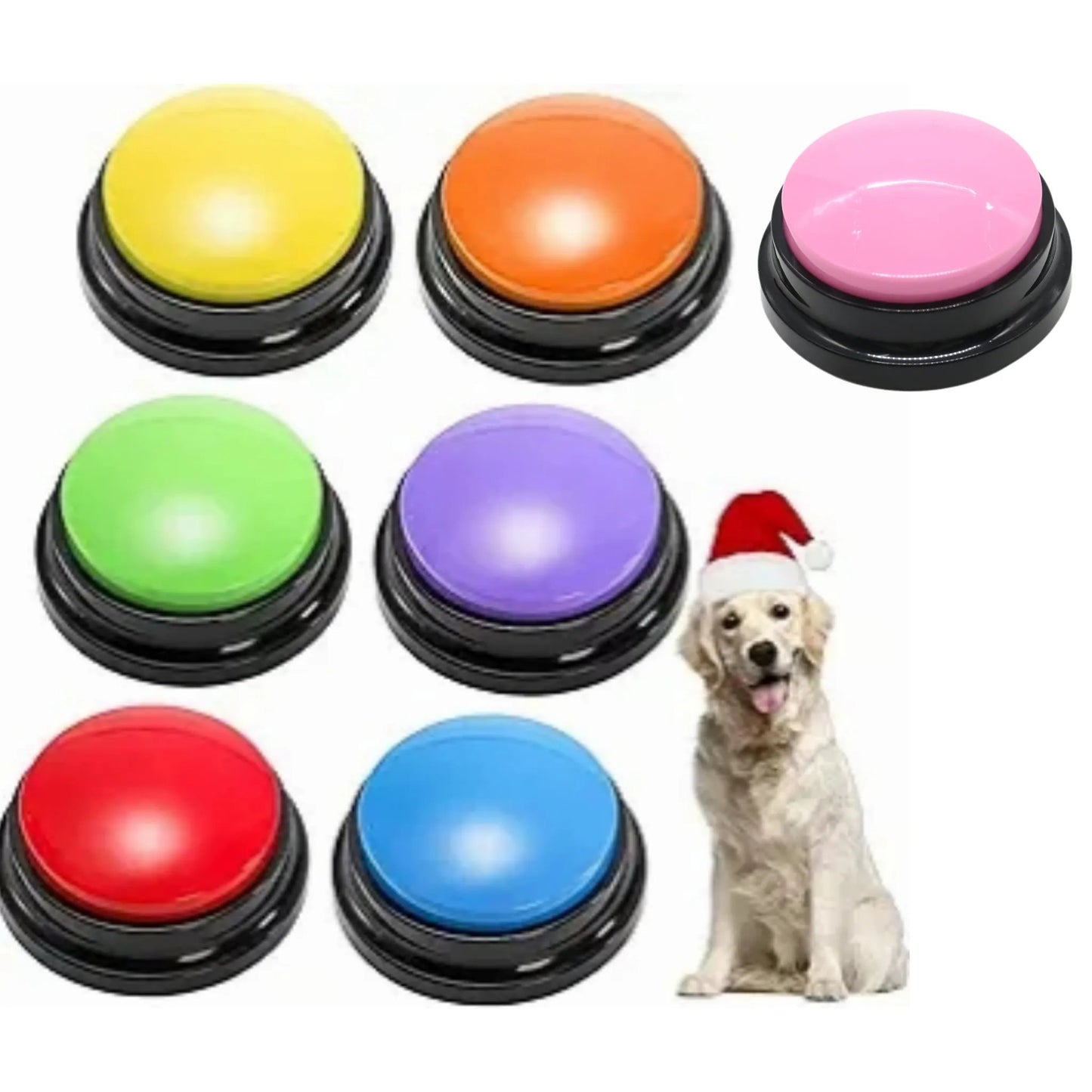 40% OFF🔥Voice Recording Button🐶Dog Buttons for Communication Pet Training Buzzer