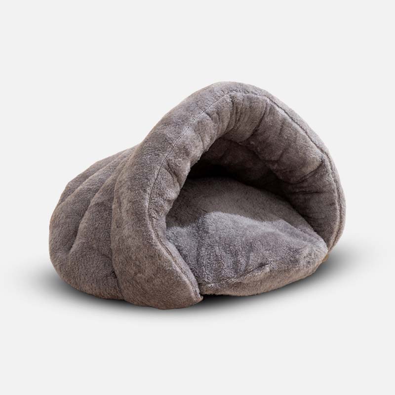 Calming Cave Dog Bed - CozyCave Retreat Bowlift