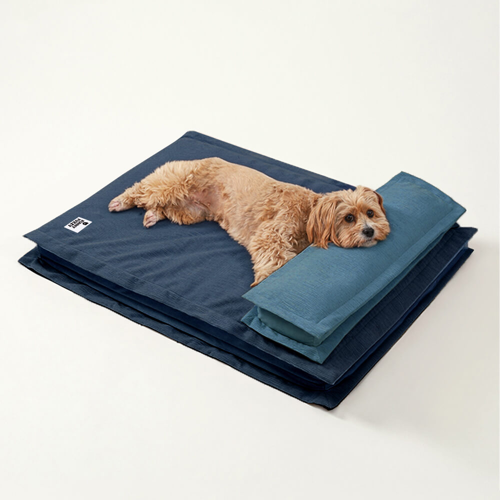 Calming Dog Bed - CozyCalm Deep Sleep Bowlift