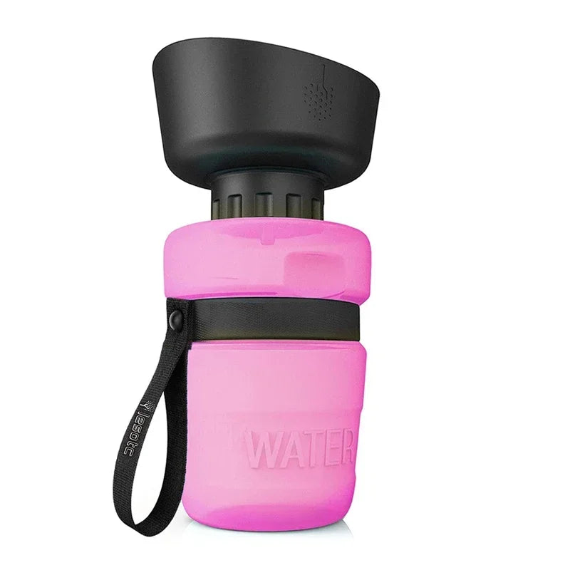 Collapsible Dog Water Bottle - PawQuench Bowlift