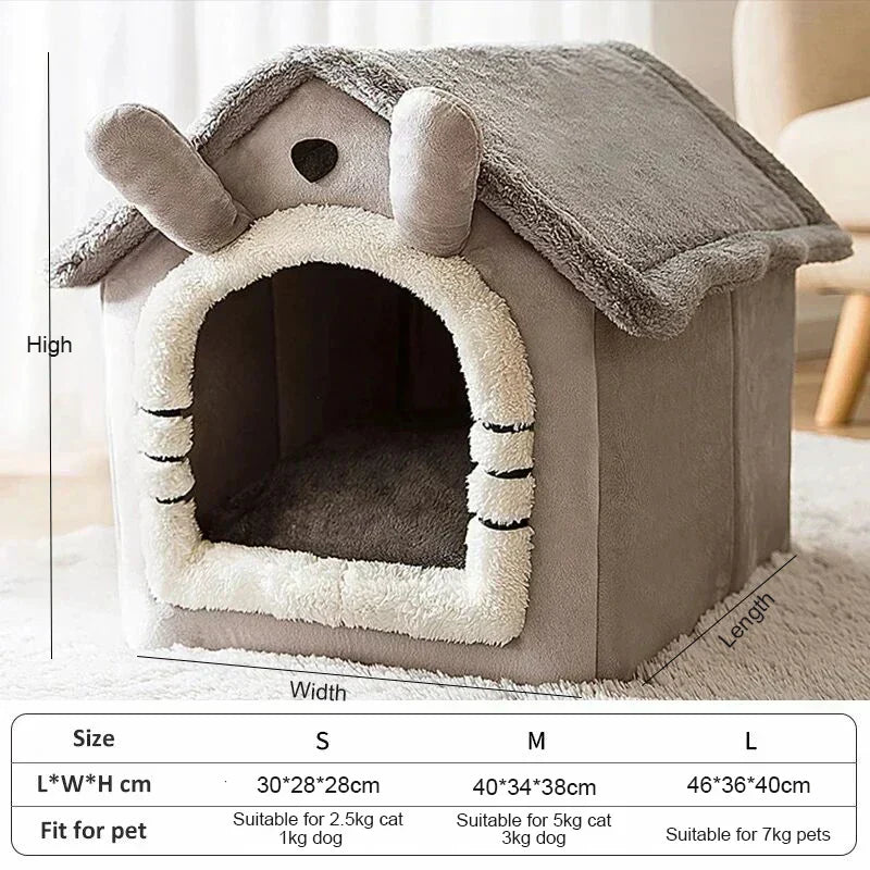 Cozy Indoor Dog House - SnugglyNest Bowlift