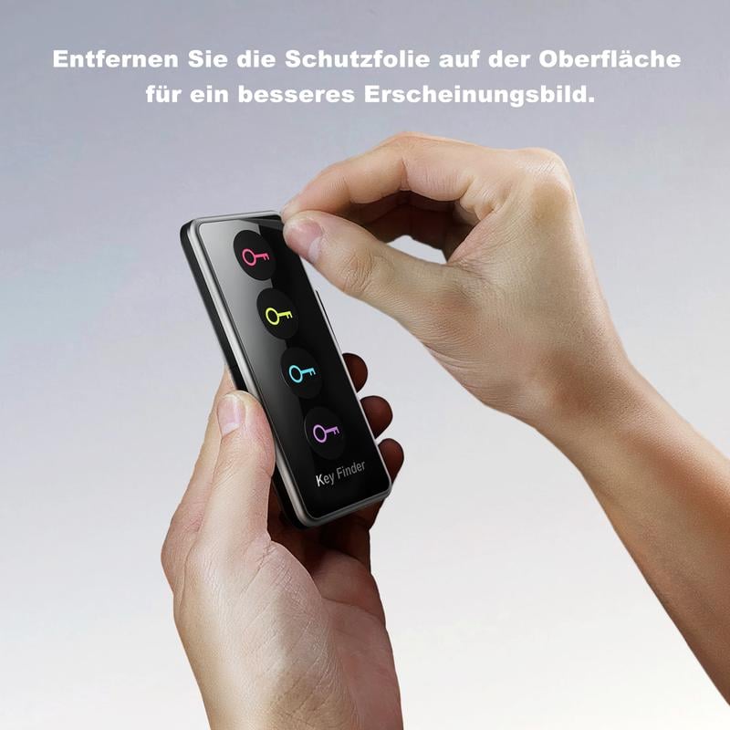 🔊Wireless Key Tracker Locator with LED Light