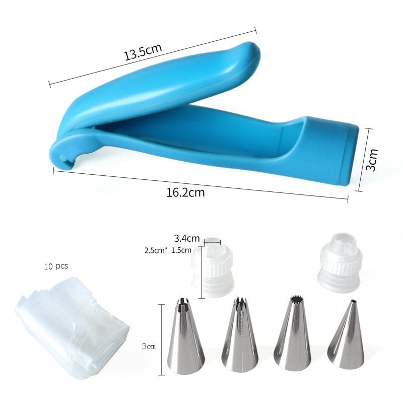 (🔥HOT SALE NOW 40% OFF) - Cake Decorating Piping Pen Tool and Nozzle Set