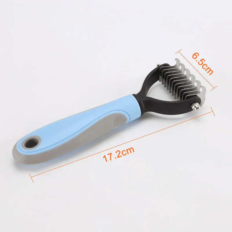 Double-Sided Hair Removal Comb for Pets - SmoothGroom Bowlift