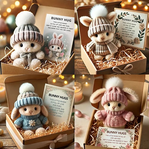 🔥Easter Sale 49% OFF - Mini Bunny Hug Cute Easter Gift