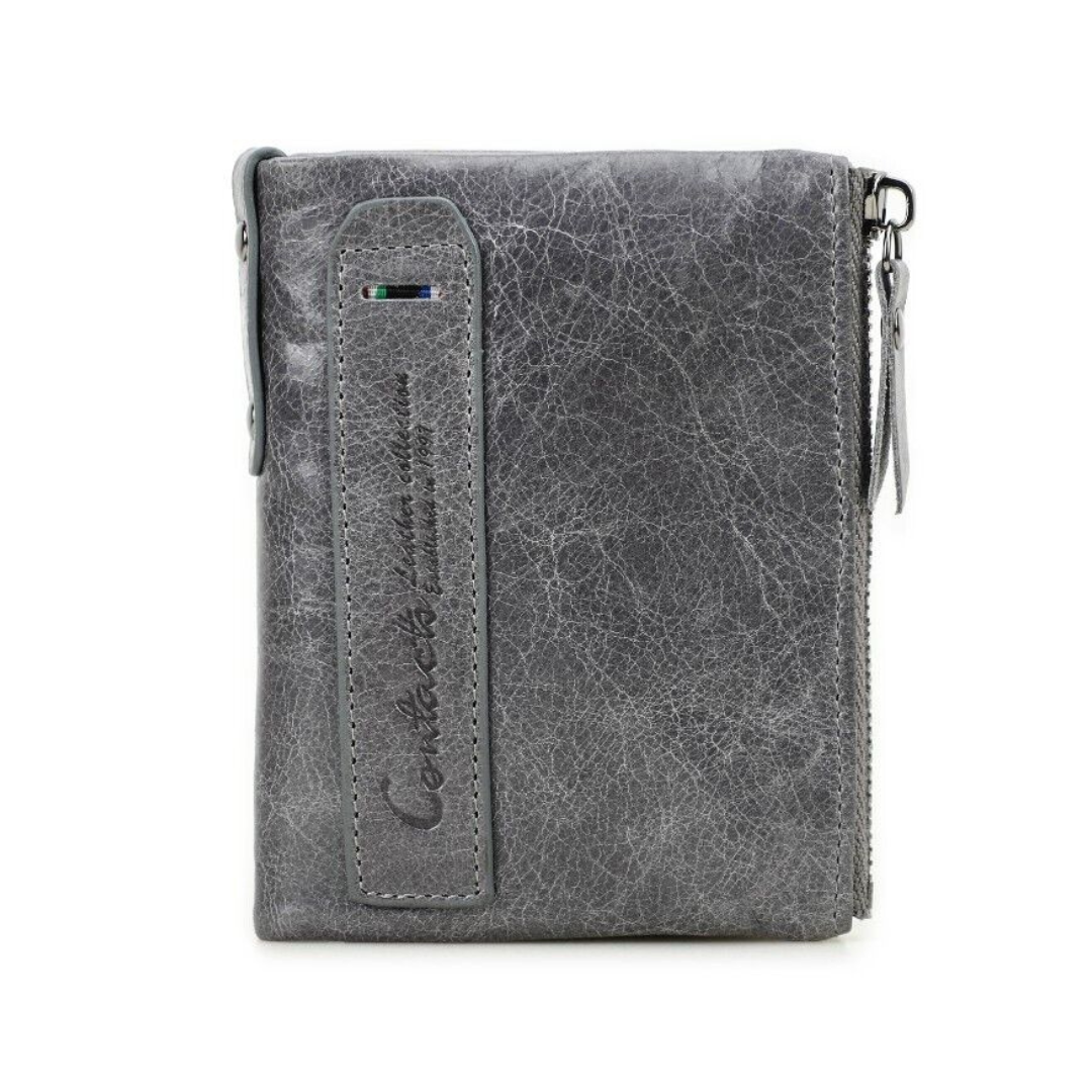 Stylish Double Zipper Wallet Bowlift
