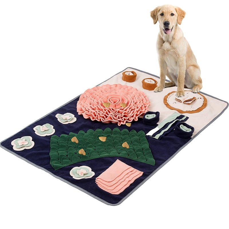 Interactive Snuffle Mat for Dogs - HuntPlay Bowlift