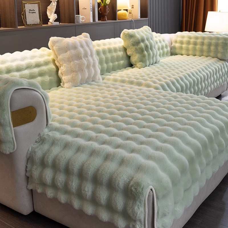 Luxe Anti-Slip Sofa Cover - SofaGuard Luxe Bowlift