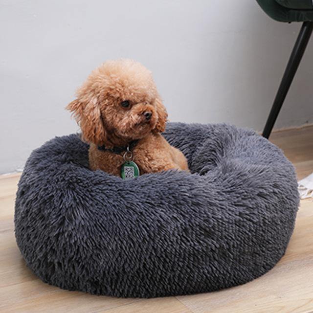 Luxury Soft Plush Dog Bed - FluffyNest Bowlift