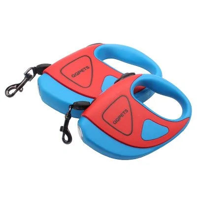 Retractable Dog Leash with LED Light - SafePaw Bowlift