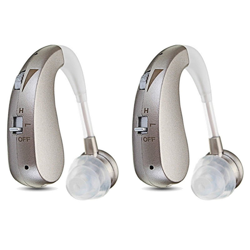 BowLift | USB rechargeable Bluetooth hearing aid headphones for seniors