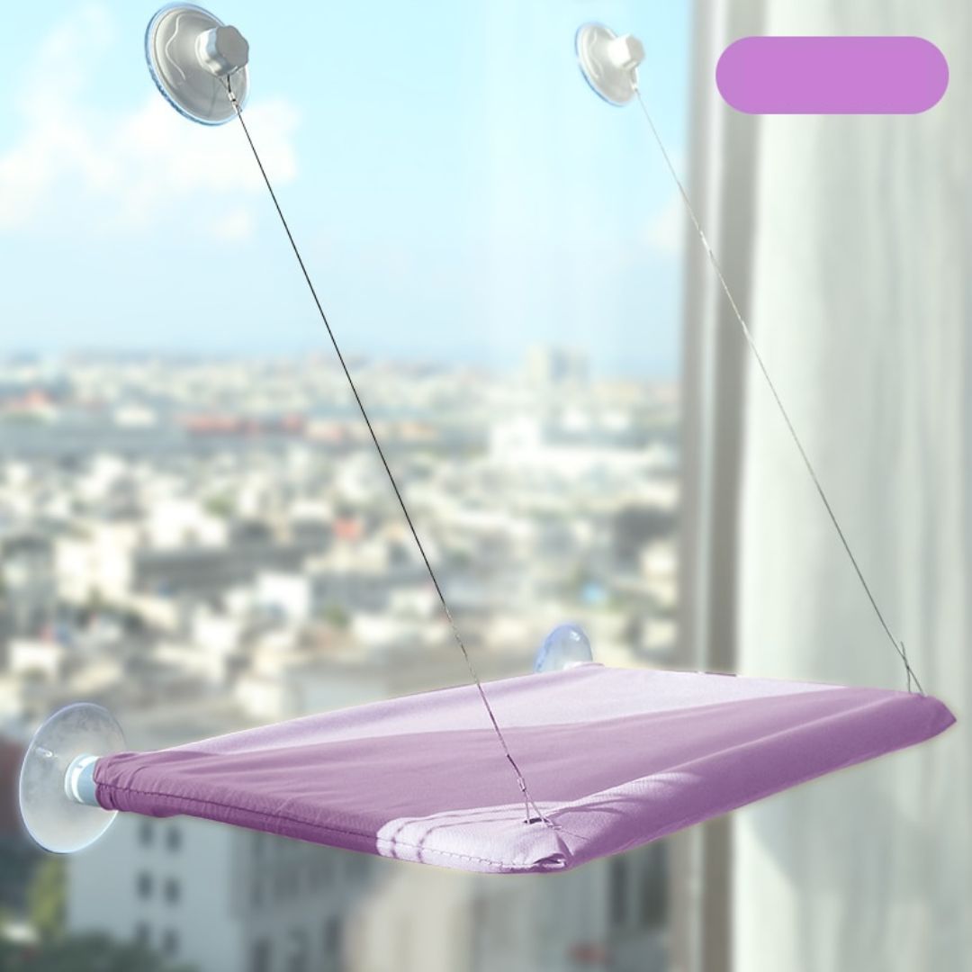 Wall-Mounted Hammock for Pets - SkyNap Bowlift