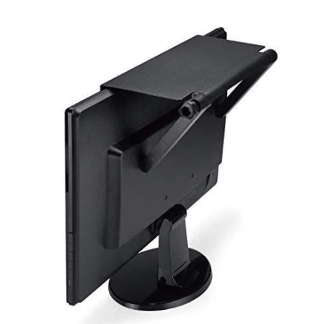 Punch-free TV screen storage bracket