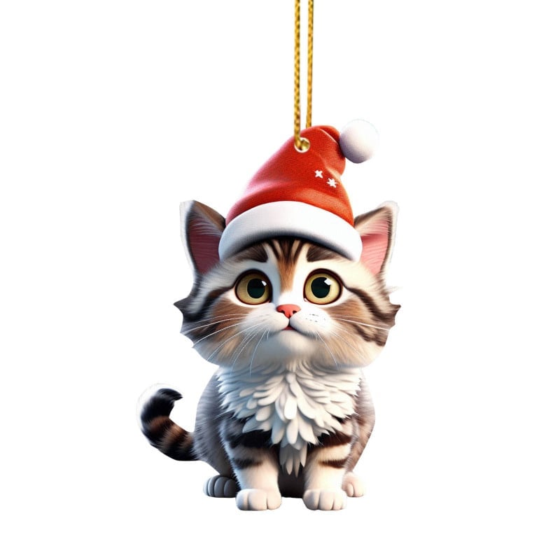 🔥LAST DAY 40% OFF🐾🎄Christmas Cat Ornaments🐱