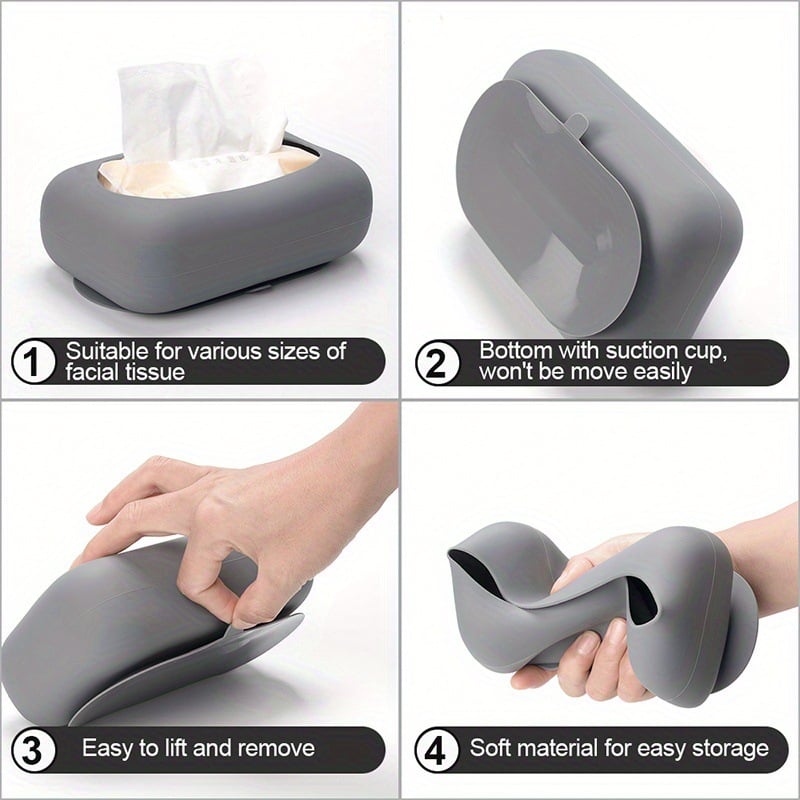 🔥49% OFF🔥 Silicone Suction Cup Tissue Box