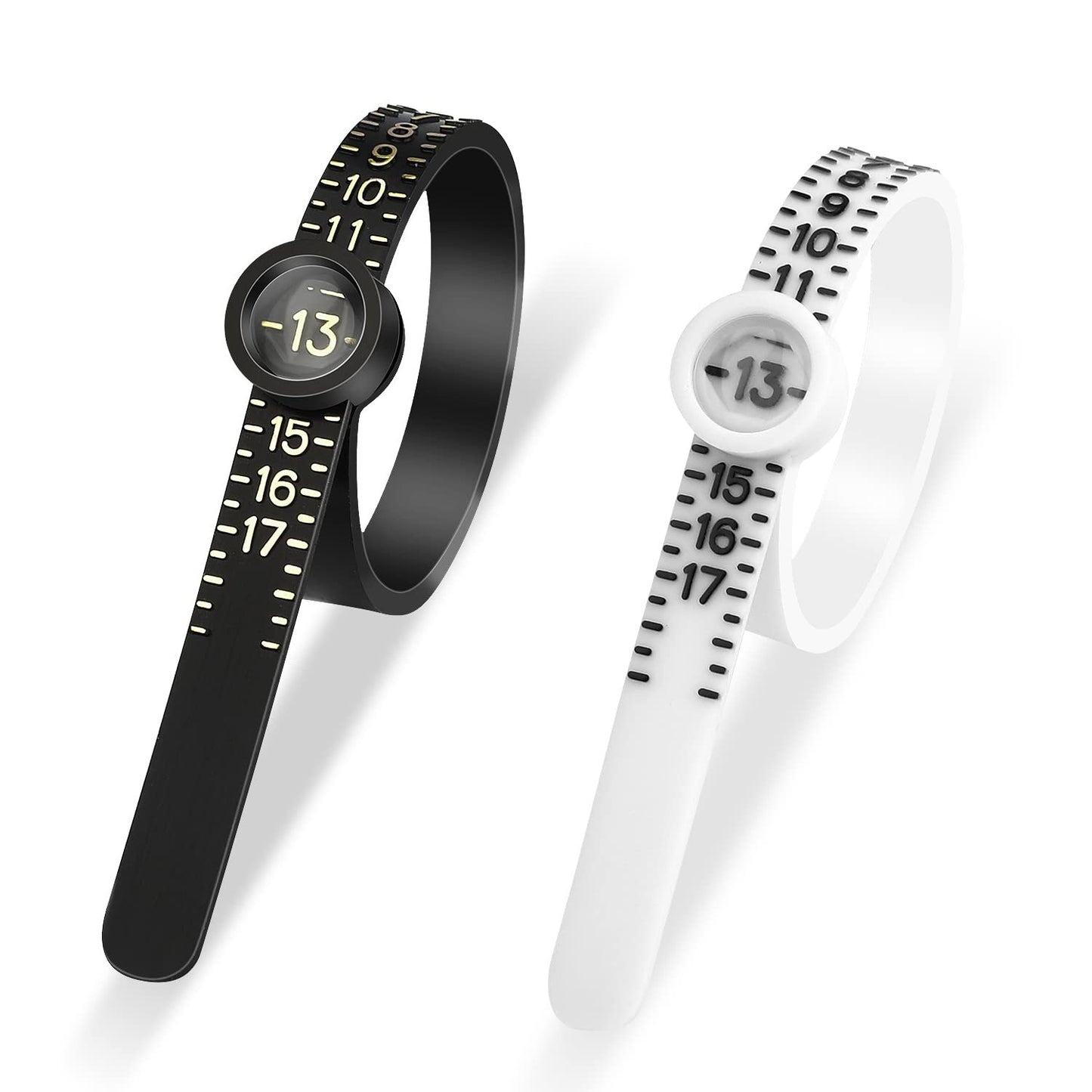 🔍Ring Sizer Measuring Tool with Magnifier💍