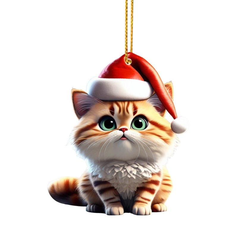 🔥LAST DAY 40% OFF🐾🎄Christmas Cat Ornaments🐱