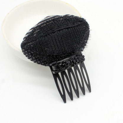 Black Puff Hair Head Cushion Hair Volume Clips