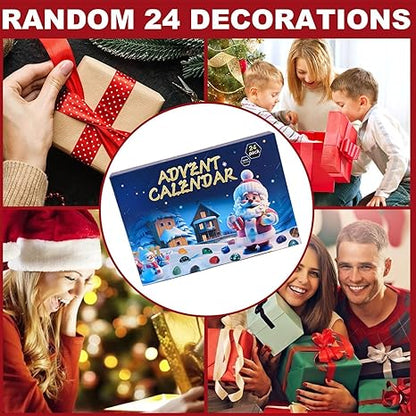 🎅2024 Natural Crystal Christmas Countdown Gift Box🔥40% OFF