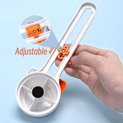 Circle Paper Cutter Rotary Circular Cutter for Cardstocks Craft Cutting Tools