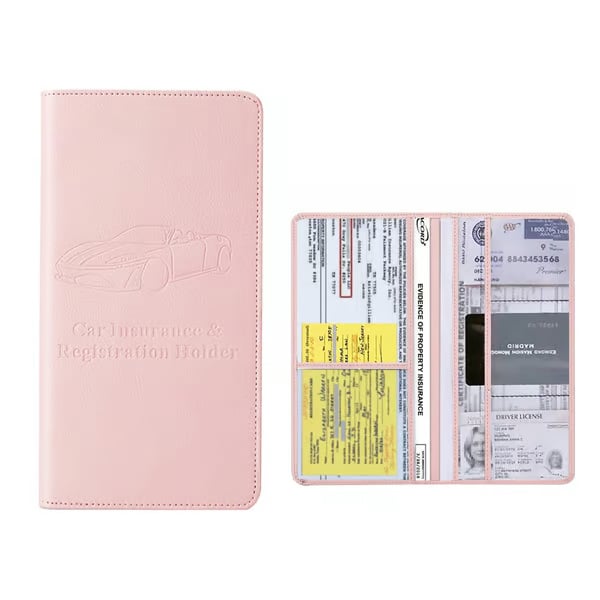 Vehicle Registration and Insurance Folder