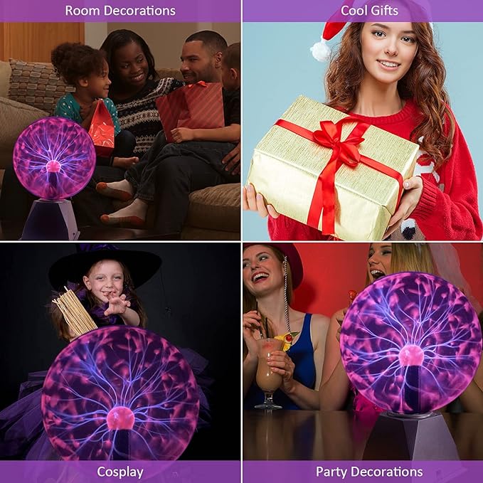 🔮Flashmen Plasma Ball Lamp