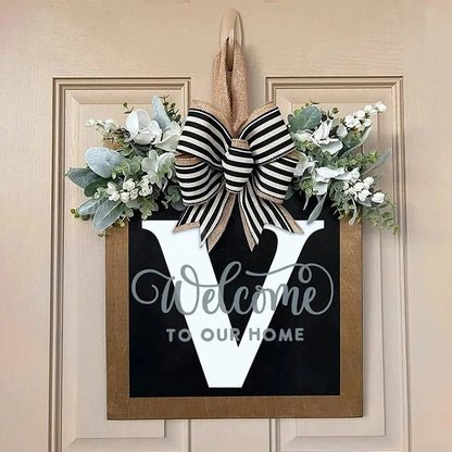 Welcome Front Door Wreath🔥40% OFF