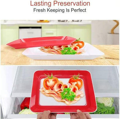 🔥Reusable food storage tray🥰