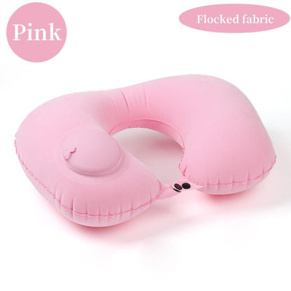 Inflatable U-Shaped Pillow
