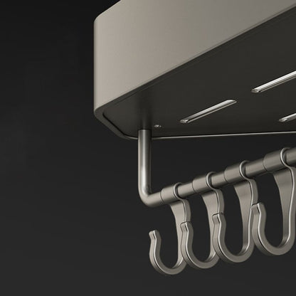 BowLift | Adhesive Holder Metal Bathroom Accessory Single Piece or in Set with Shelf