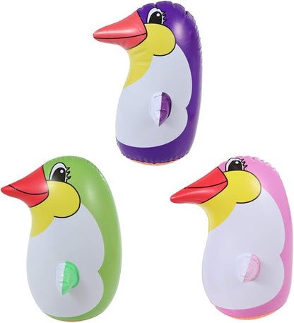 🐧3PCS Inflatable Punching Bag