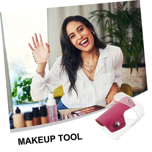 Makeup Gloves with Integrated Mixing Palette