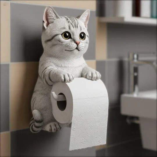 🎁The Best Father's Day Gift🧸3D Cute Cat-Shaped Tissue Holder
