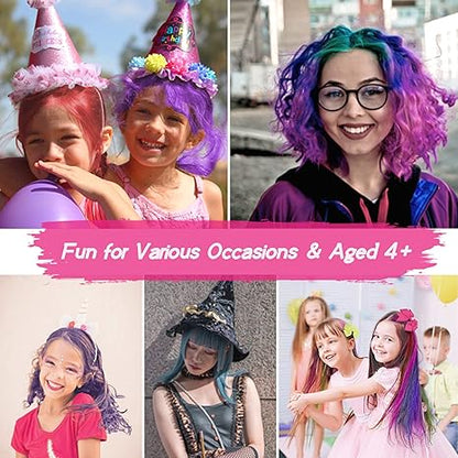 Quick and easy DIY hair dye🌈🎉