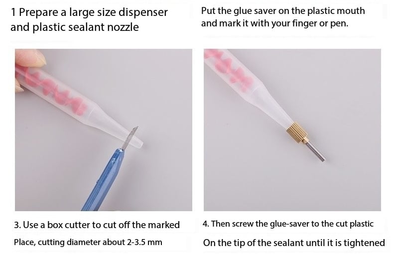 Fine Nozzle for Glue Tool,