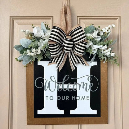 Welcome Front Door Wreath🔥40% OFF
