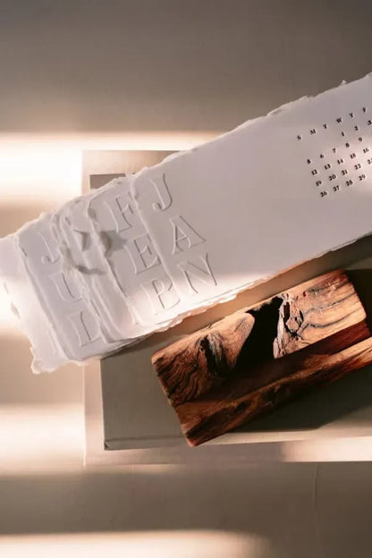 📃The 2025 Letterpress Calendar🎁